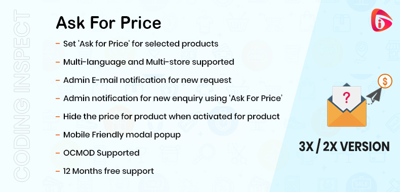 Ask for Price | Call for Price | Ask a Question