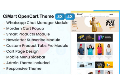 CiMart - Opencart 3.x / 4.x Theme CiMart - Opencart 3.x / 4.x Theme