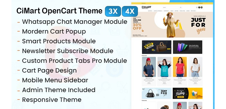 CiMart - Opencart 3.x / 4.x Theme CiMart - Opencart 3.x / 4.x Theme
