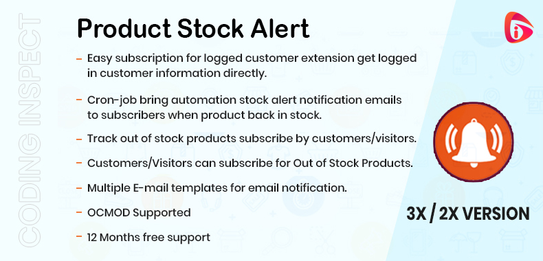 Product Stock Alert - Notify When Product Available Product Stock Alert - Notify When Product Available