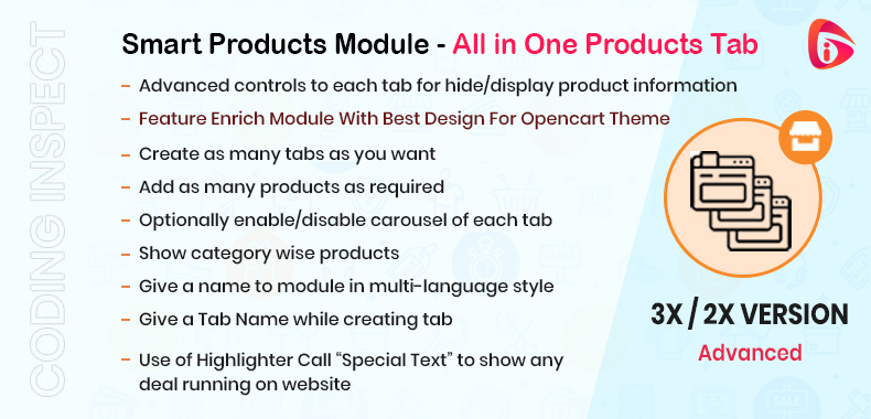 Smart Products Module - All in One Products Tab