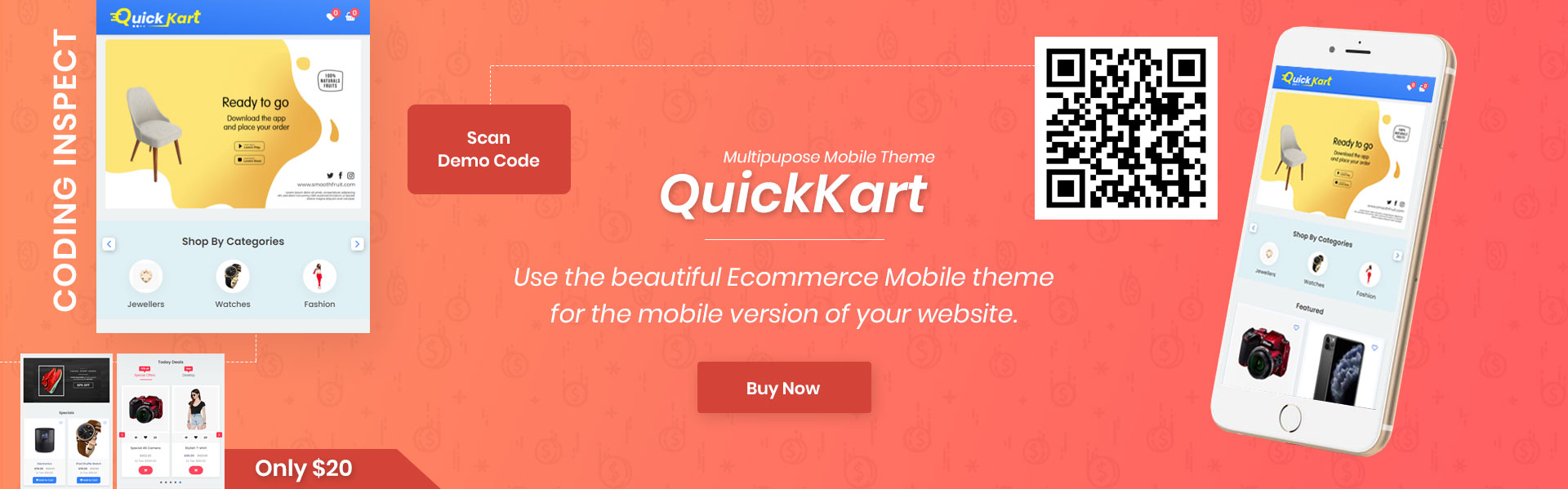 QuickKart Mobile Mulipurpose Theme 